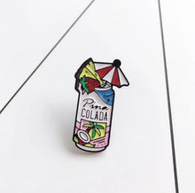 Load image into Gallery viewer, Pins / Badge - Pina Colada Cocktail