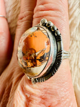 Load image into Gallery viewer, Handmade & Sterling Silver Rings Collection - Mexican Opal