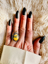 Load image into Gallery viewer, Handmade & Sterling Silver Rings Collection - Bumblebee Jasper