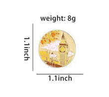 Load image into Gallery viewer, Pins / Badges ❥ London Skyline - Big Ben