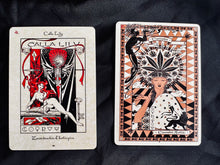 Load image into Gallery viewer, «The Magickal Botanic Oracle» Oracle Deck + Bag + Smudging Stick