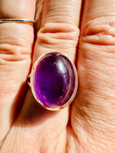 Load image into Gallery viewer, Handmade & Sterling Silver Rings Collection - Amethyst