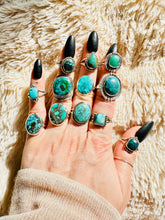 Load image into Gallery viewer, Handmade & Sterling Silver Rings Collection - Turquoise