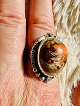 Load image into Gallery viewer, Handmade & Sterling Silver Rings Collection - Mexican Opal