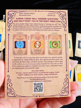 Load image into Gallery viewer, «Karma Cards» Oracle Deck + Bag + Smudging Stick