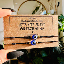 Load image into Gallery viewer, Matching Bracelets • Let’s Keep An Eye On Each Other
