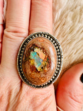Load image into Gallery viewer, Handmade & Sterling Silver Rings Collection - Mexican Opal