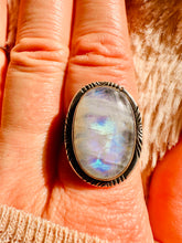 Load image into Gallery viewer, Handmade & Sterling Silver Rings Collection - Moonstone