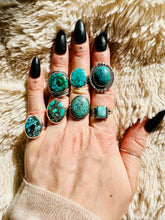 Load image into Gallery viewer, Handmade & Sterling Silver Rings Collection - Turquoise
