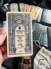 Load image into Gallery viewer, “Kabbalistic 5781” Tarot Deck + Bag + Smudging Stick