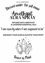 Load image into Gallery viewer, Aura Quartz - Infused with Crystals & Blessed Under Full Moon