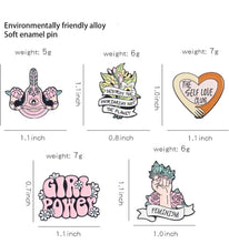 Load image into Gallery viewer, Pins / Badge - Feminist Club Collection