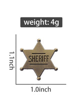 Load image into Gallery viewer, Pins / Badge - Sheriff Star