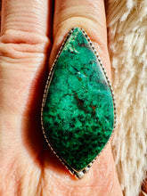 Load image into Gallery viewer, Handmade & Sterling Silver Rings Collection - Chrysocolla