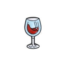 Load image into Gallery viewer, Pins / Badge - Wine Bottle & Glass