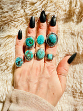 Load image into Gallery viewer, Handmade & Sterling Silver Rings Collection - Turquoise