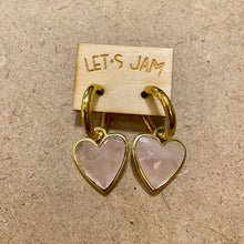 Load image into Gallery viewer, Heartfelt Elegance • Crystal Earrings