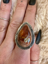 Load image into Gallery viewer, Handmade & Sterling Silver Rings Collection - Mexican Opal