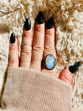 Load image into Gallery viewer, Handmade & Sterling Silver Rings Collection - Moonstone