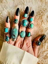 Load image into Gallery viewer, Handmade & Sterling Silver Rings Collection - Turquoise