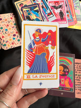 Load image into Gallery viewer, “The Rainbow Tarot” + Bag + Smudging Stick