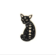 Load image into Gallery viewer, Pins / Badge - Moons & Cats Collection