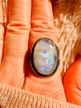 Load image into Gallery viewer, Handmade & Sterling Silver Rings Collection - Moonstone