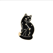 Load image into Gallery viewer, Pins / Badge - Moons & Cats Collection