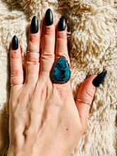 Load image into Gallery viewer, Handmade & Sterling Silver Rings Collection - Chrysocolla