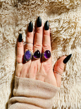 Load image into Gallery viewer, Handmade & Sterling Silver Rings Collection - Charoite