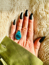 Load image into Gallery viewer, Handmade & Sterling Silver Rings Collection - Chrysocolla