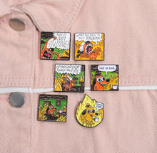 Load image into Gallery viewer, Pins / Badge - “This is Fine” Comic Strip Collection