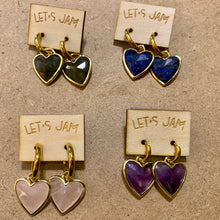Load image into Gallery viewer, Heartfelt Elegance • Crystal Earrings