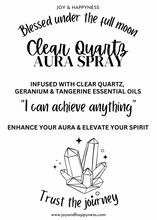 Load image into Gallery viewer, Aura Quartz - Infused with Crystals & Blessed Under Full Moon