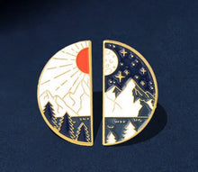 Load image into Gallery viewer, Pins / Badges - Night & Day Pair