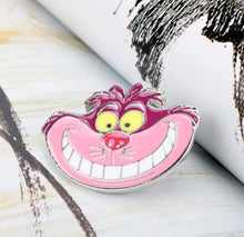 Load image into Gallery viewer, Pins / Badge - The Cheshire Cat from Alice in Wonderland