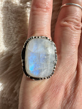 Load image into Gallery viewer, Handmade & Sterling Silver Rings Collection - Moonstone