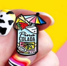 Load image into Gallery viewer, Pins / Badge - Pina Colada Cocktail