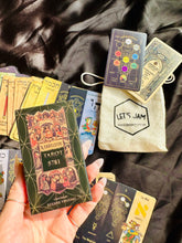 Load image into Gallery viewer, “Kabbalistic 5781” Tarot Deck + Bag + Smudging Stick