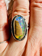 Load image into Gallery viewer, Handmade & Sterling Silver Rings Collection - Opal