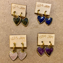 Load image into Gallery viewer, Heartfelt Elegance • Crystal Earrings