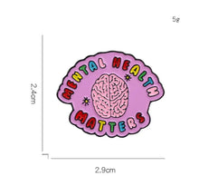 Load image into Gallery viewer, Pins / Badge - Mental Health Matters