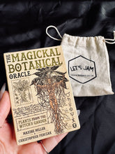 Load image into Gallery viewer, «The Magickal Botanic Oracle» Oracle Deck + Bag + Smudging Stick