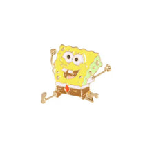Load image into Gallery viewer, Pins / Badge - Sponge Bob Square Pant