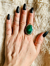 Load image into Gallery viewer, Handmade & Sterling Silver Rings Collection - Malachite