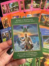 Load image into Gallery viewer, «Archangel Power» Tarot Deck + Bag + Smudging Stick