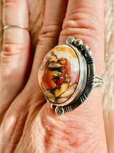 Load image into Gallery viewer, Handmade & Sterling Silver Rings Collection - Mexican Opal