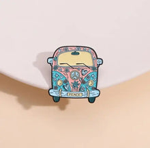Load image into Gallery viewer, Pins / Badge - Travel Volkswagen Van