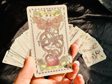 Load image into Gallery viewer, “The 5 Cent Tarot” + Bag + Smudging Stick