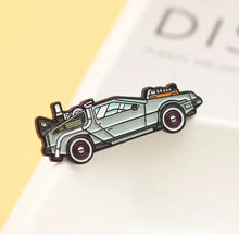 Load image into Gallery viewer, Pins / Badge - “Back to the Future” Delorean